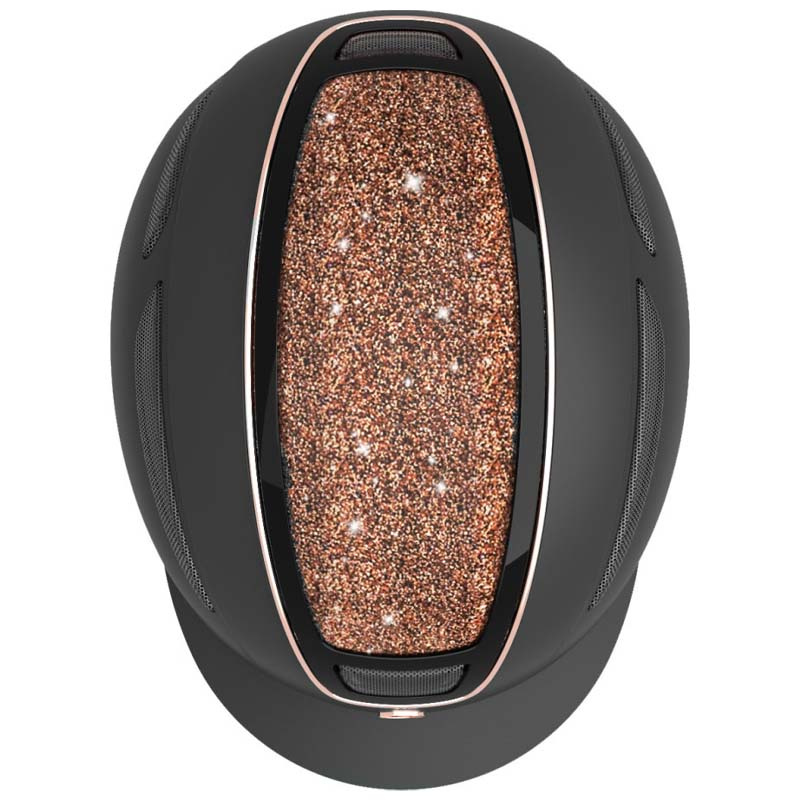 Ridhjälm Elite Rose Gold Svart