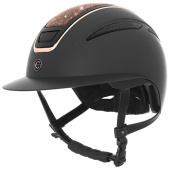 Ridhjälm Elite Polo Rose Gold Svart Ridhjälm Elite Polo Rose Gold Svart