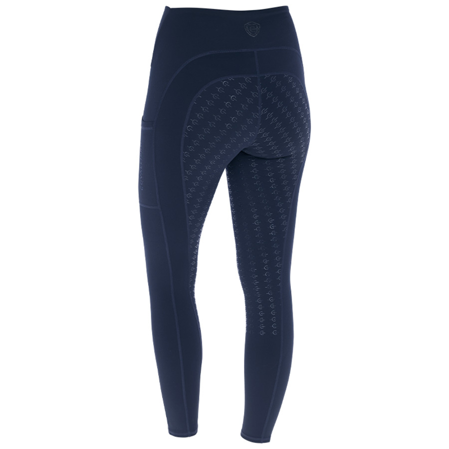 Vinterridtights Barn/Junior Grip Helskodda Marinblå