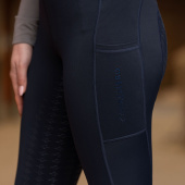 Vinterridtights Grip Helskodda Marinblå Vinterridtights Grip Helskodda Marinblå