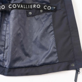 Regnkappa 2-Way Zip Marinblå Regnkappa 2-Way Zip Marinblå