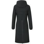 Regnkappa 2-Way Zip Svart Regnkappa 2-Way Zip Svart