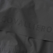 Regnkappa 2-Way Zip Svart Regnkappa 2-Way Zip Svart