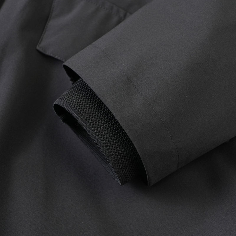 Regnkappa 2-Way Zip Svart