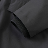 Regnkappa 2-Way Zip Svart Regnkappa 2-Way Zip Svart