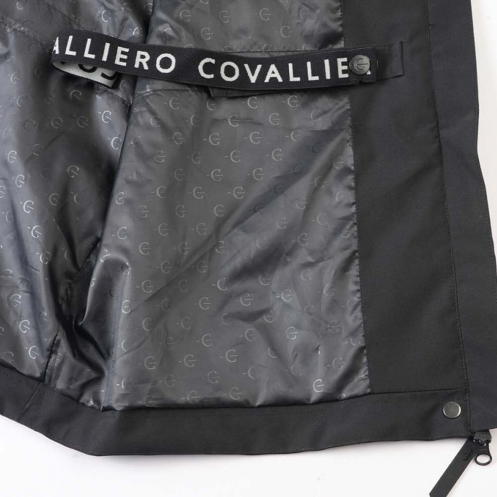 Regnkappa 2-Way Zip Svart