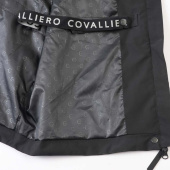 Regnkappa 2-Way Zip Svart Regnkappa 2-Way Zip Svart