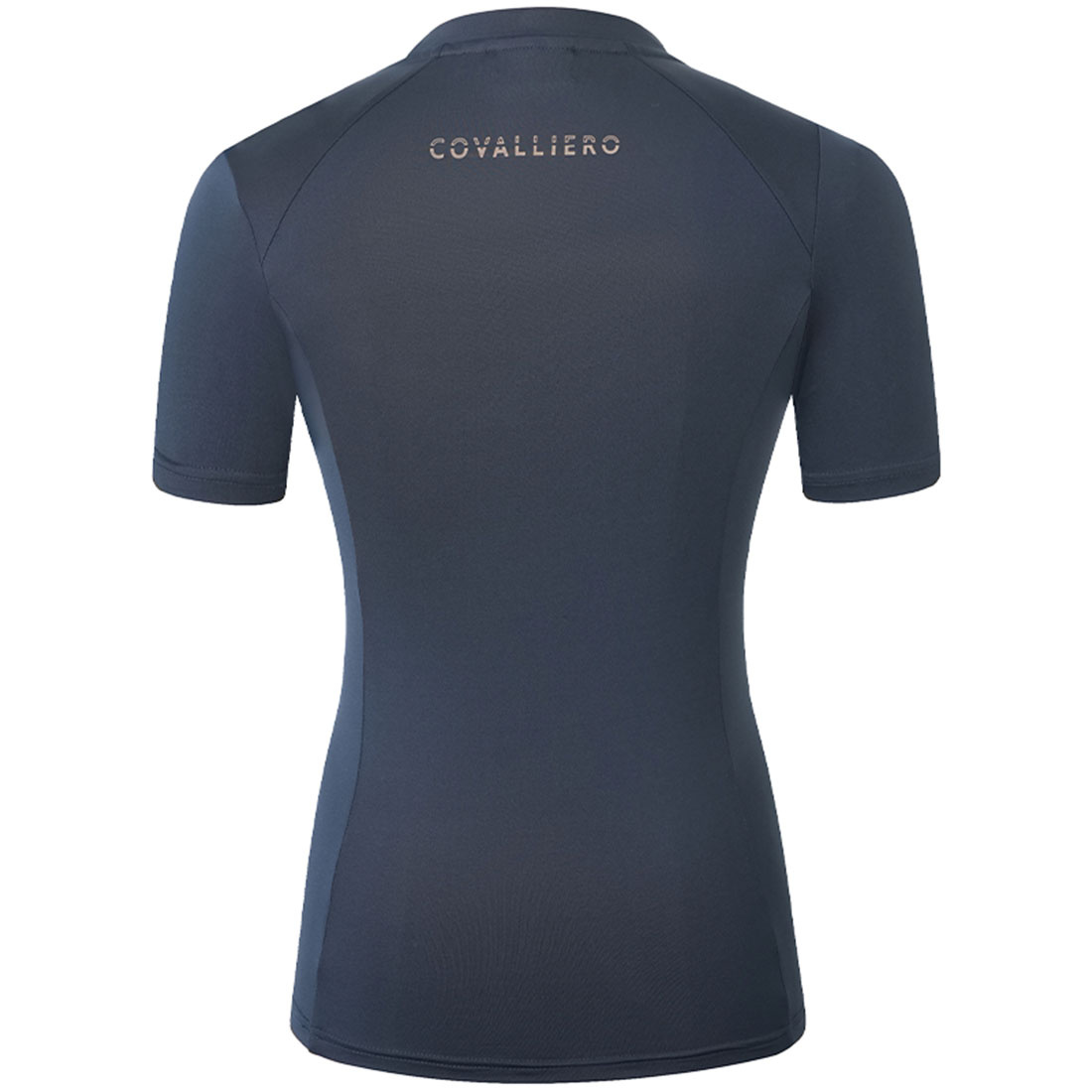 T-shirt V-Neck Marinblå