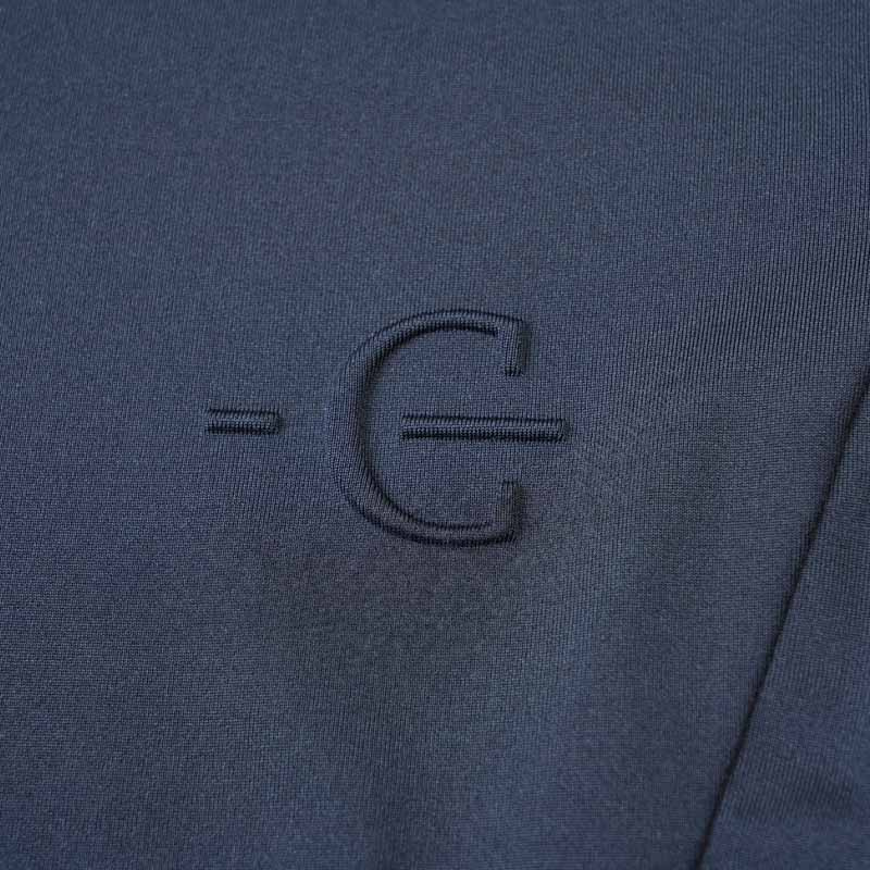 T-shirt V-Neck Marinblå