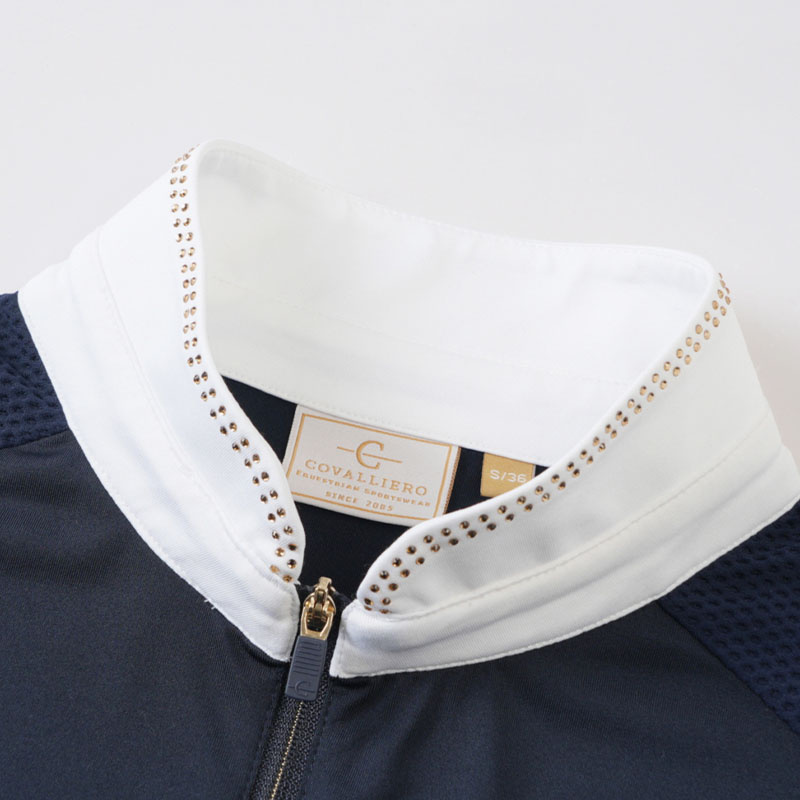 Tävlingstopp Competition Shortsleeve Marinblå