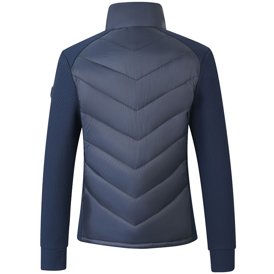 Hybridjacka Barn/Junior Quilted Marinblå