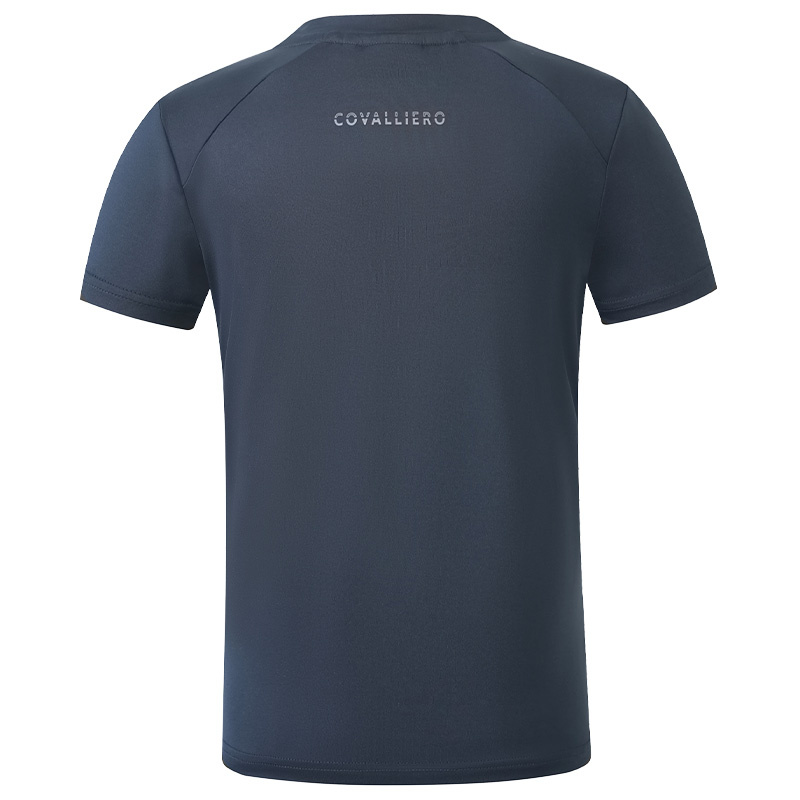 T-shirt Barn/Junior V-Neck Marinblå