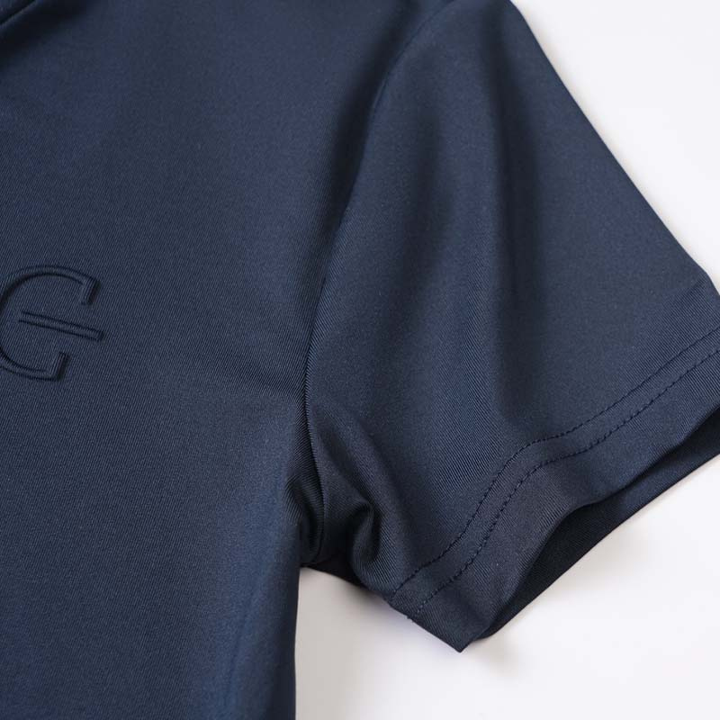 T-shirt Barn/Junior V-Neck Marinblå