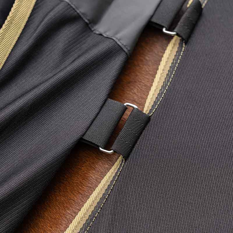 Flugtäcke Narrow Mesh Svart