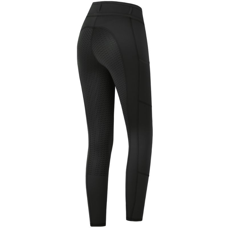 Ridtights Barn/Junior Ella Full Grip Svart