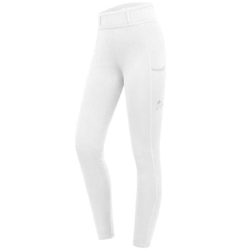 Ridtights Barn/Junior Ella Full Grip Vit