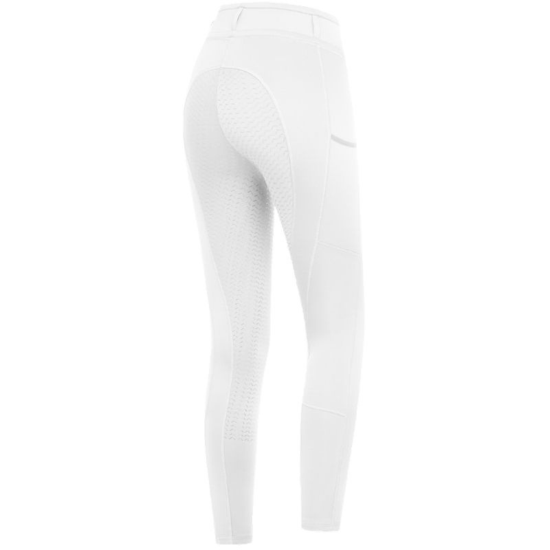 Ridtights Barn/Junior Ella Full Grip Vit