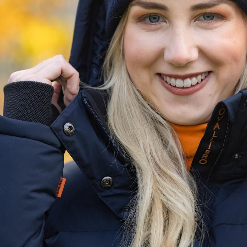 Ridkappa Winter Marinblå
