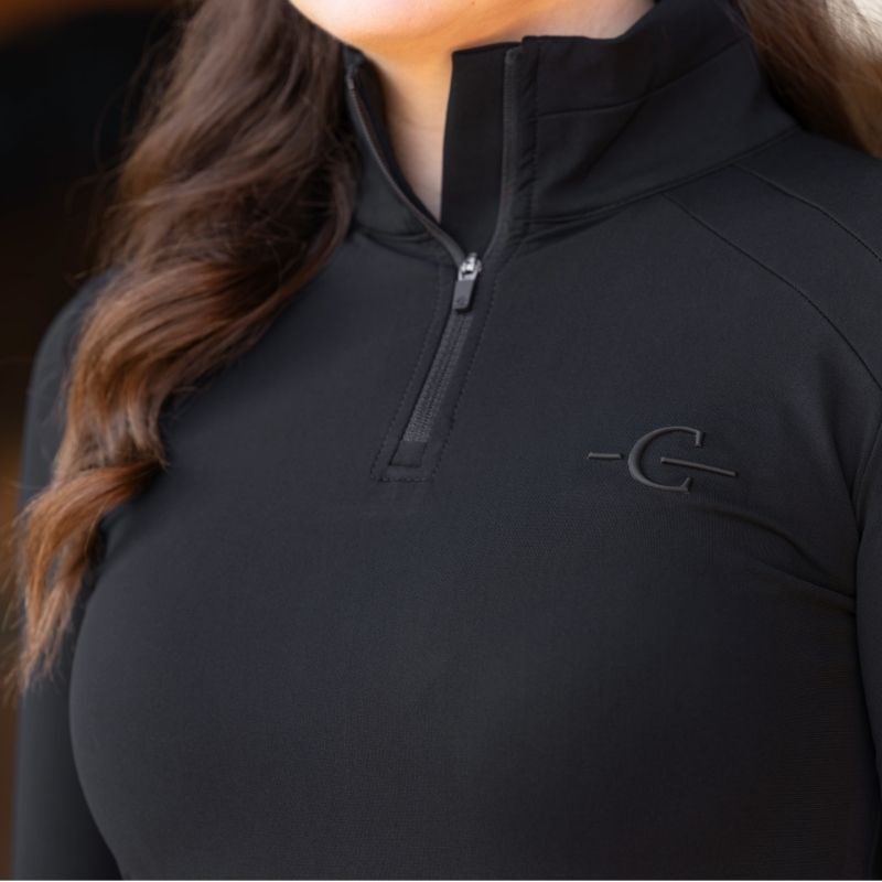 Ridtröja Active Long Sleeve Svart