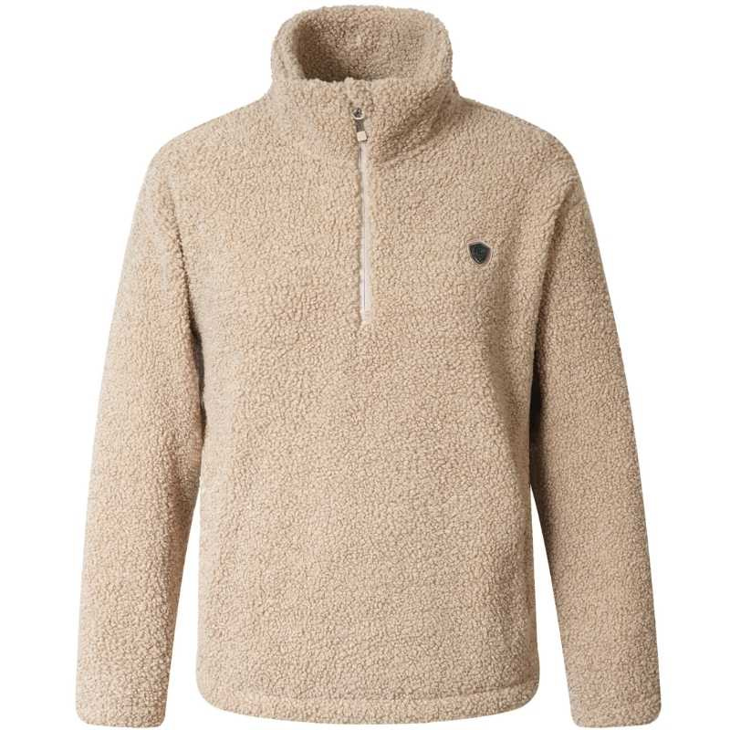 Teddyfleece 1/4 Zip Beige