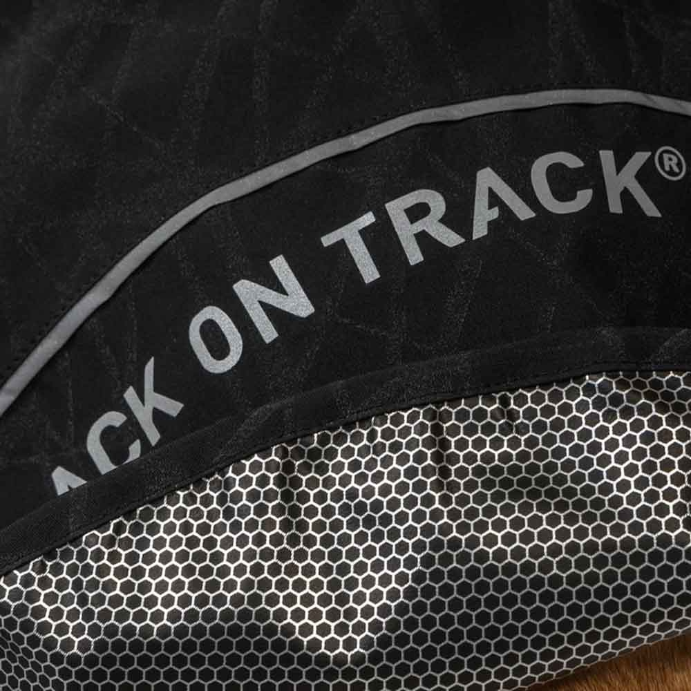 Regntäcke Hund Bay High Tail Svart