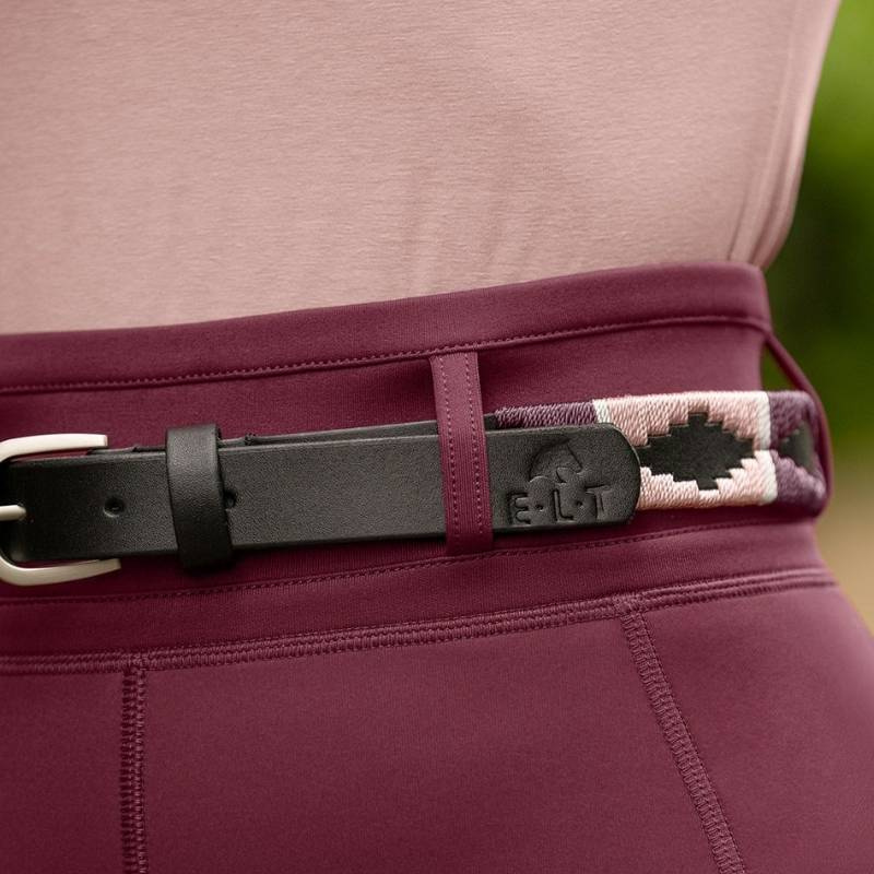 Skärp Gemma Polo Rosa/Vinröd
