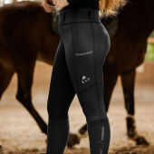 Vinterridtights Ella Full Grip Svart Vinterridtights Ella Full Grip Svart