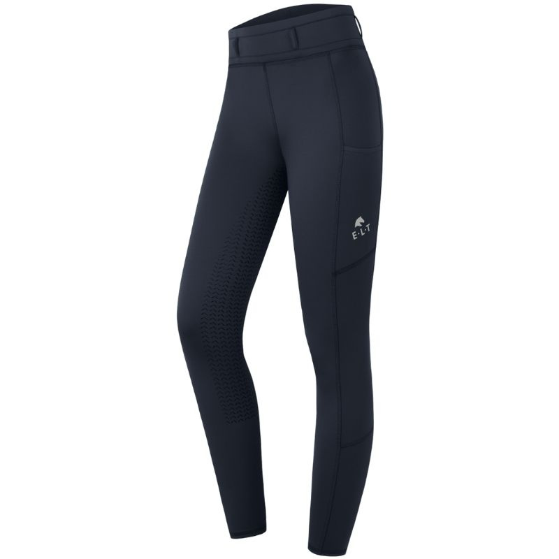 Vinterridtights Ella Full Grip Marinblå
