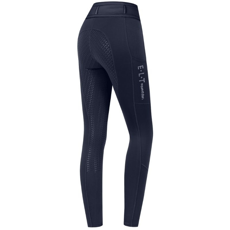 Ridtights Ella Glam Full Grip Marinblå