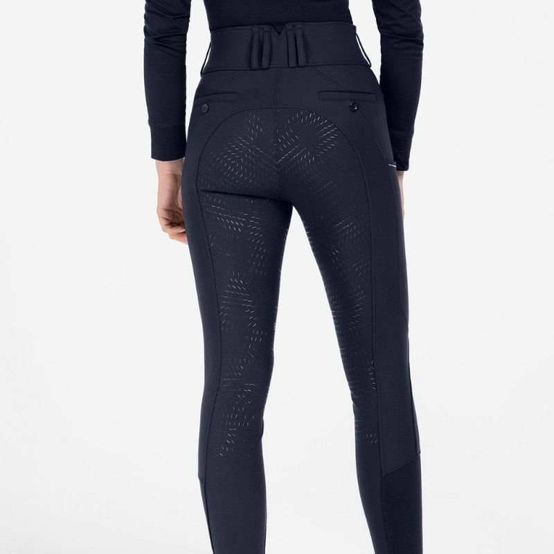 Ridbyxor Mathilda Glam Full Grip Marinblå