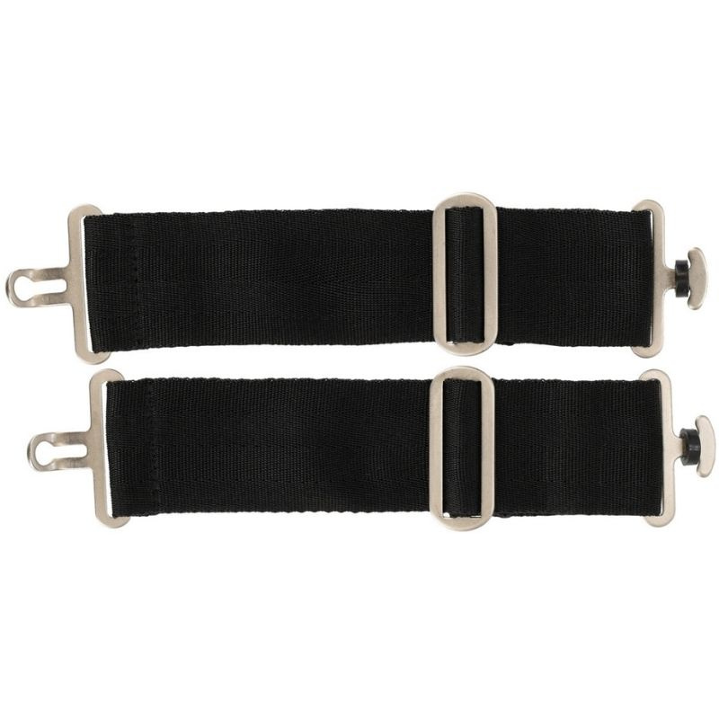 Täckesgjordförlängare 2-pack Svart