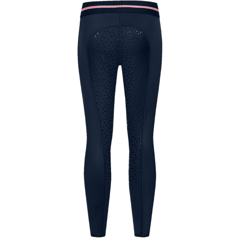 Vinterridtights Barn/Junior Lucky Leni Full Grip Marinblå