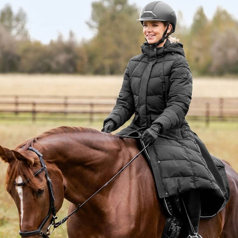 Ridkappa Saphira Advanced Svart