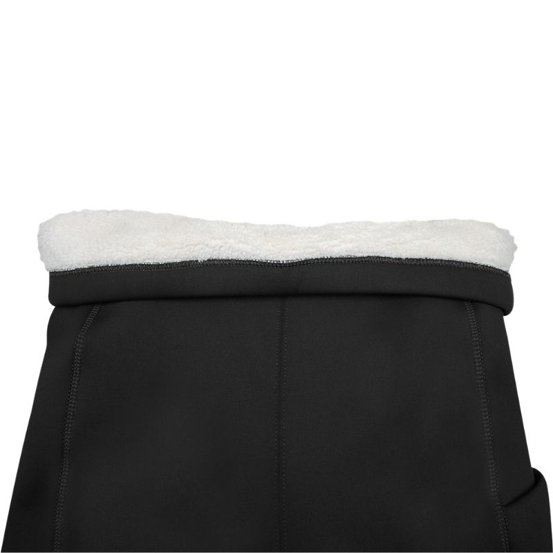 Vinterridtights Rica Thermal Teddy Full Grip Svart