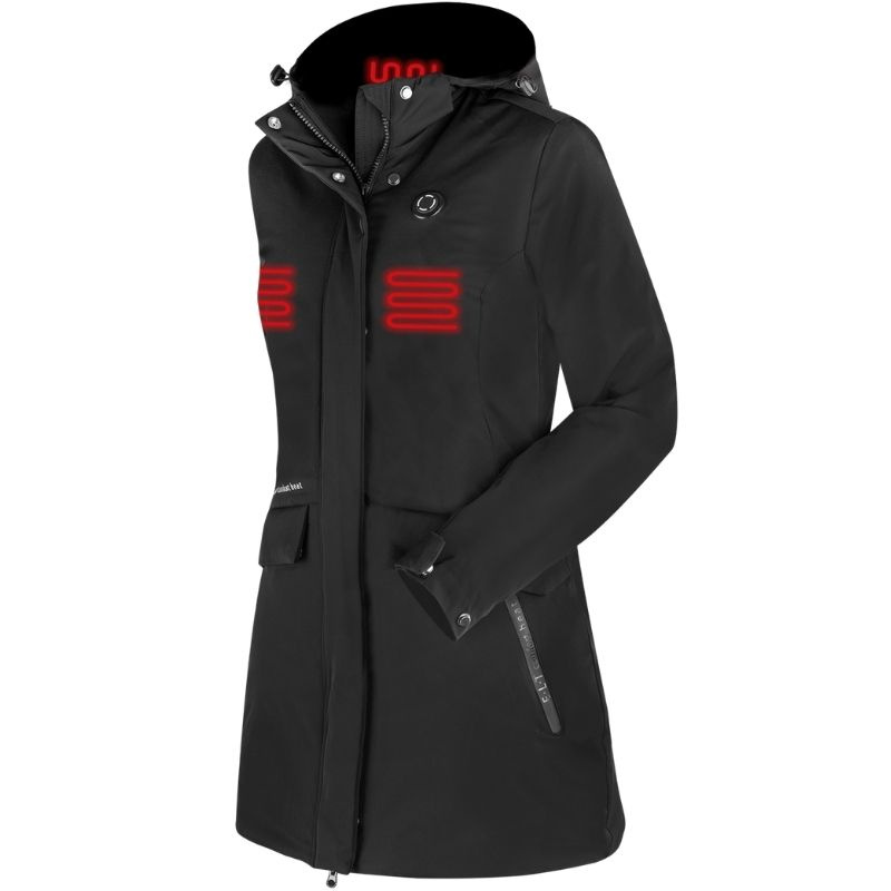 Värmejacka Comfort Heat Parka Svart