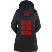 Värmejacka Comfort Heat Parka Svart Värmejacka Comfort Heat Parka Svart