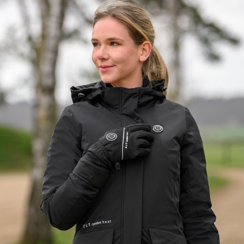 Värmejacka Comfort Heat Parka Svart