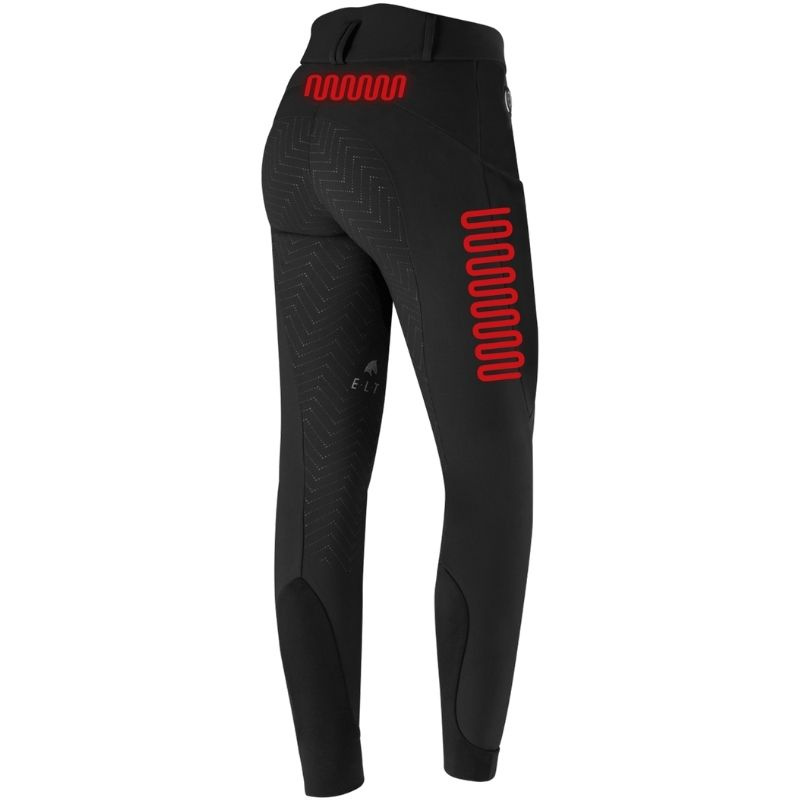 Värmeridbyxor Comfort Heat Svart