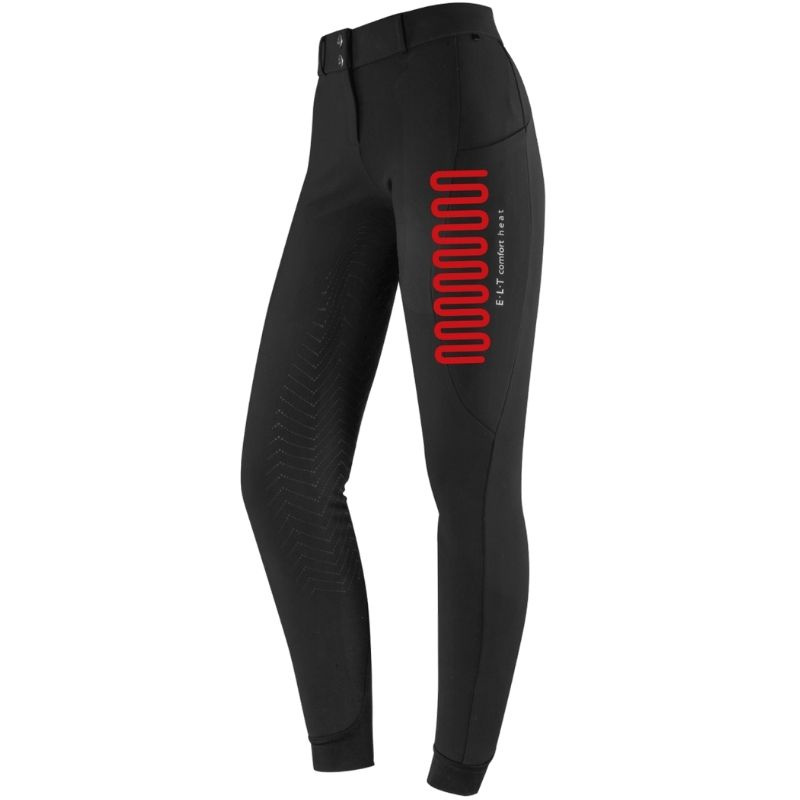 Värmeridbyxor Comfort Heat Svart