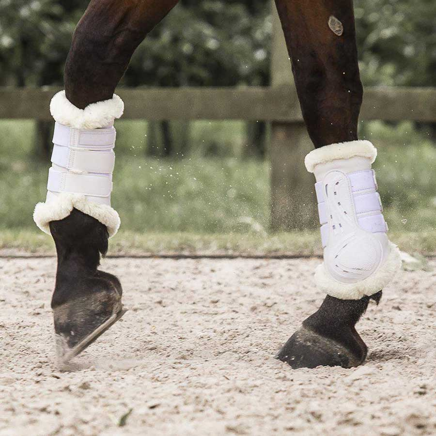 Benskydd Comfort Vit