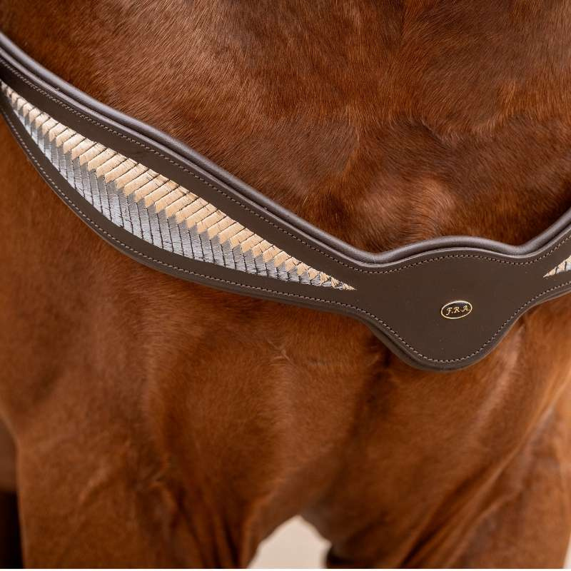 Halsring Läder Whisper NH Brun