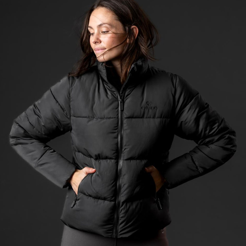 Ridjacka Bella Puffer Svart
