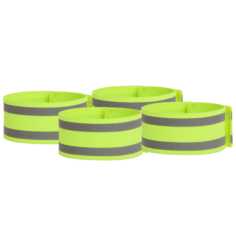 Benreflexer 4-pack Gul