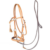 Bettlöst Träns Shango Sidepull Natural Bettlöst Träns Shango Sidepull Natural