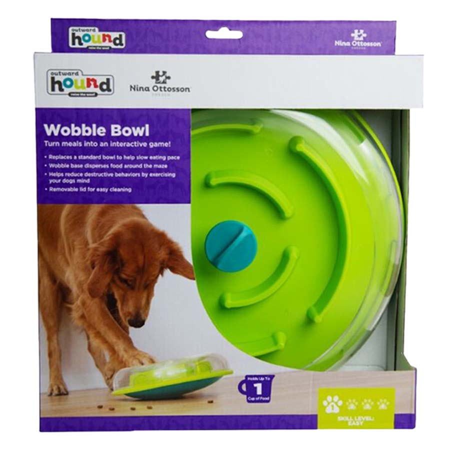 Aktiveringsleksak Wobble Bowl Nivå 1 Turkos/Grön
