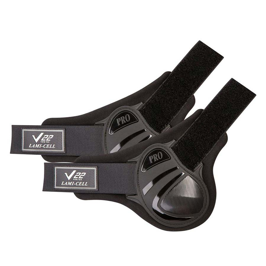 Unghästskydd Carbon V22 Svart