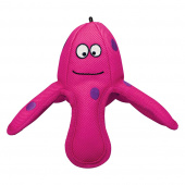 Hundleksak KONG Belly Flops Octopus Rosa