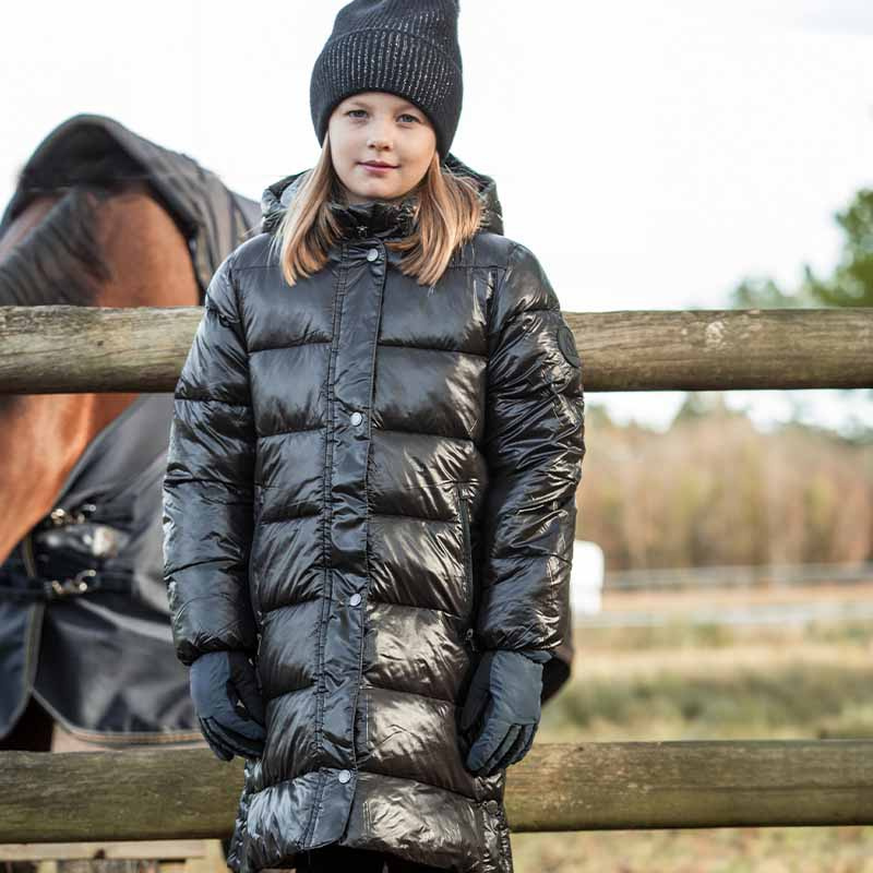 Ridkappa Barn/Junior Irma Svart