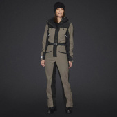 Overall Jen Softshell Beige/Svart Overall Jen Softshell Beige/Svart