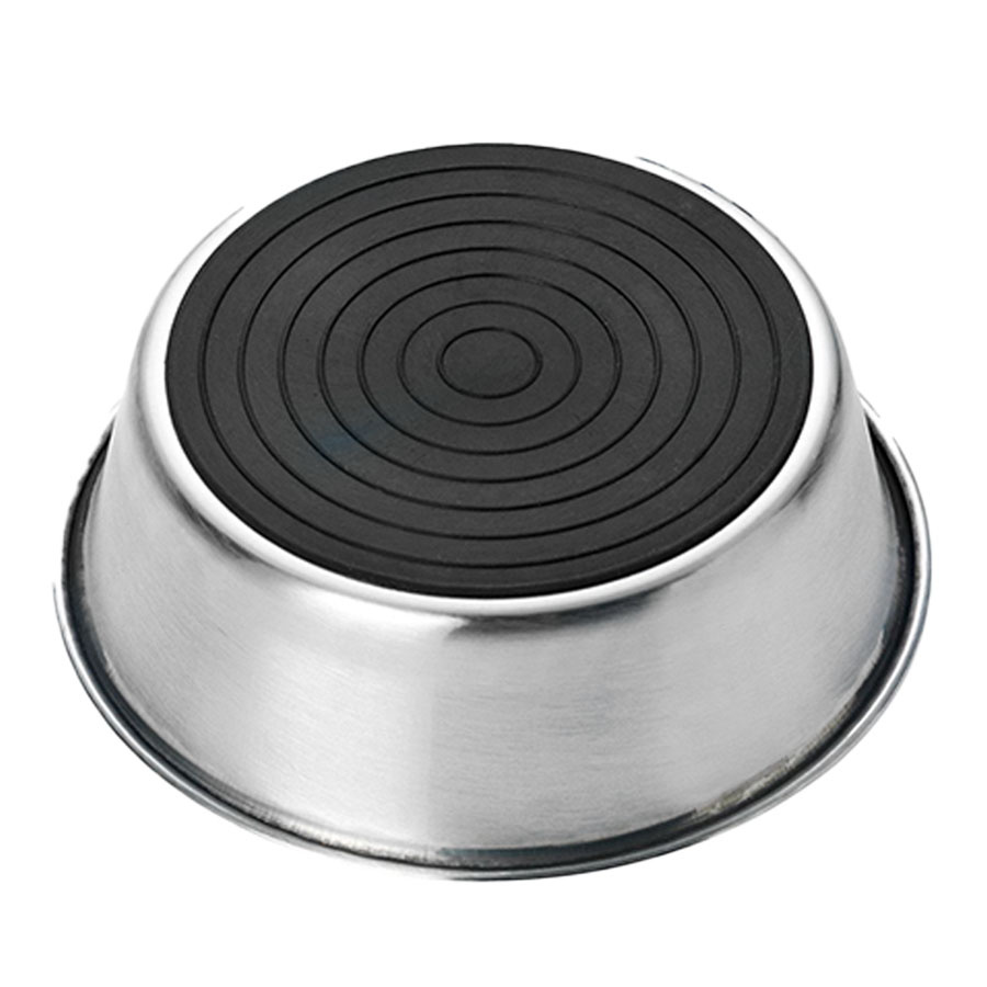 Matskål Heavy Metall Grå